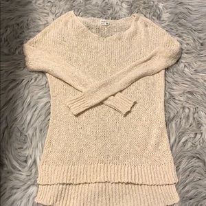 Cream sweater